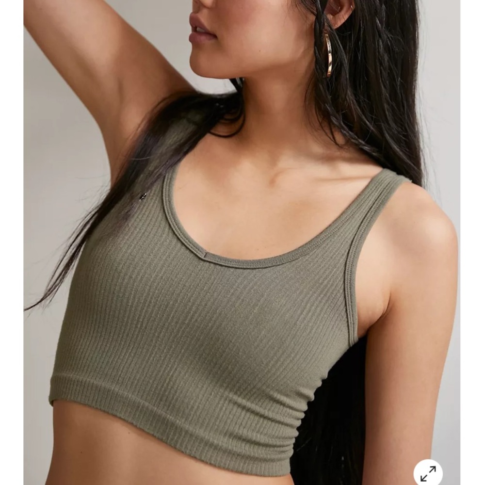 Urban Outfitters “Out From Under Drew Seamless Ribbed Bra Top”